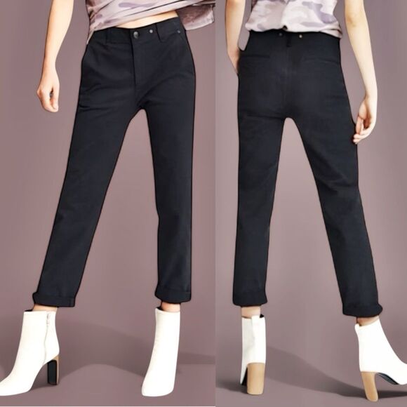 Rag & Bone Buckley Black Chino Pants - Picture 12 of 16